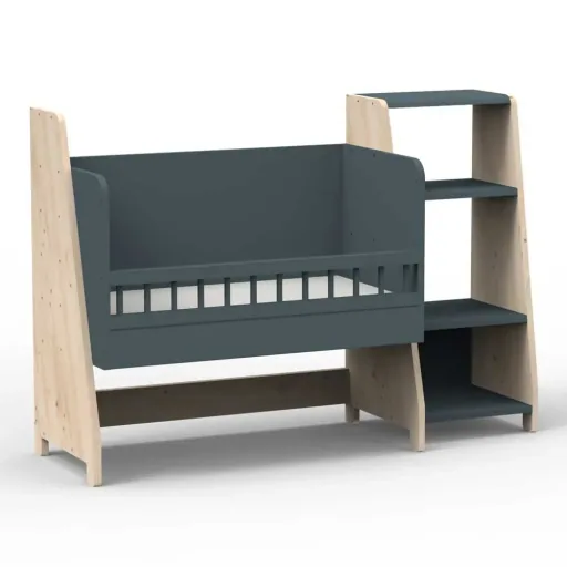 Mathy by Bols "Asymetry" babybedje omvormbaar tot bureau met 1 plankje