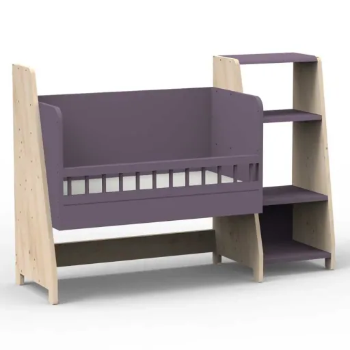Mathy by Bols "Asymetry" babybedje omvormbaar tot bureau met 1 plankje