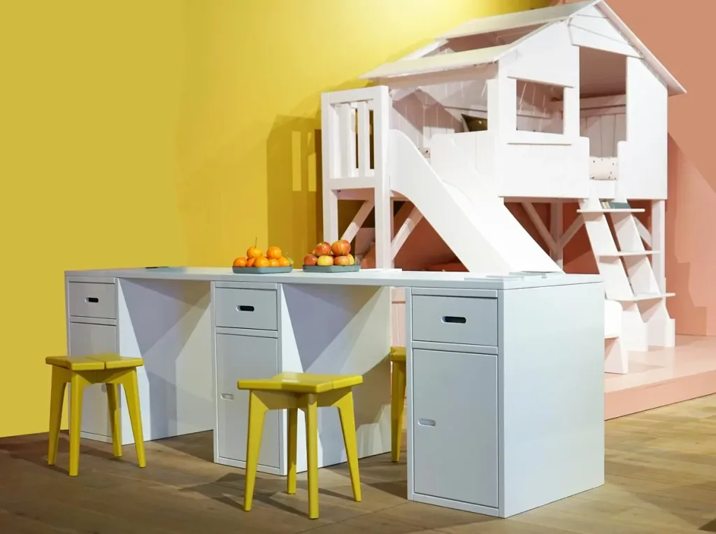 Mathy by Bols Stapelbed Boomhut met glijbaan