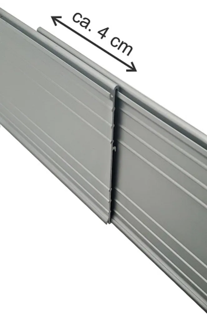 Ultra sterke aluminium Borderrand 24cm x 100cm | Gazonrand | Kantopsluiting