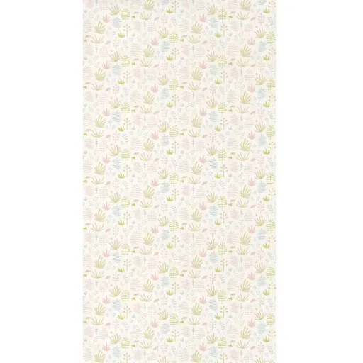Casadeco kinderbehang Happy Dreams grassen roze groen
