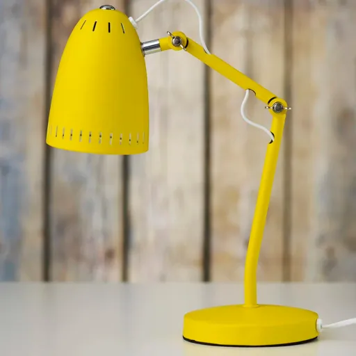 Superliving bureaulamp "Dynamo 345" geel