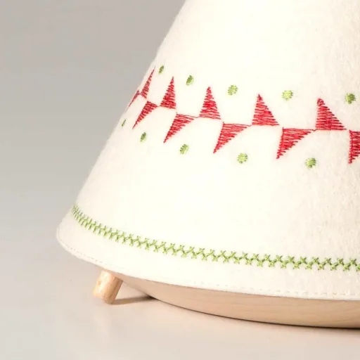 Buokids tafellamp & nachtlampje tipi rood