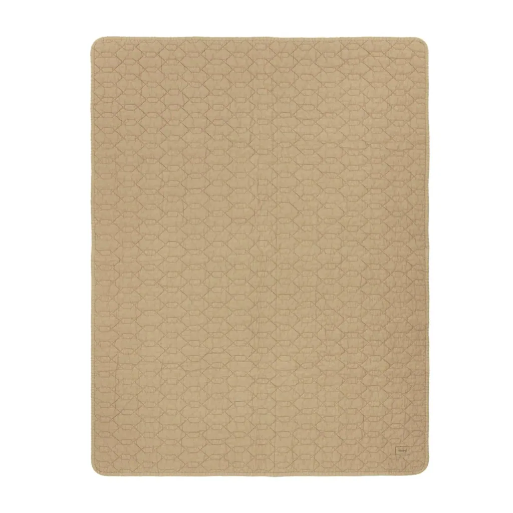 Nobodinoz WABI SABI Katoenen babydeken, 100 x 135 cm, Kleur: Sesam