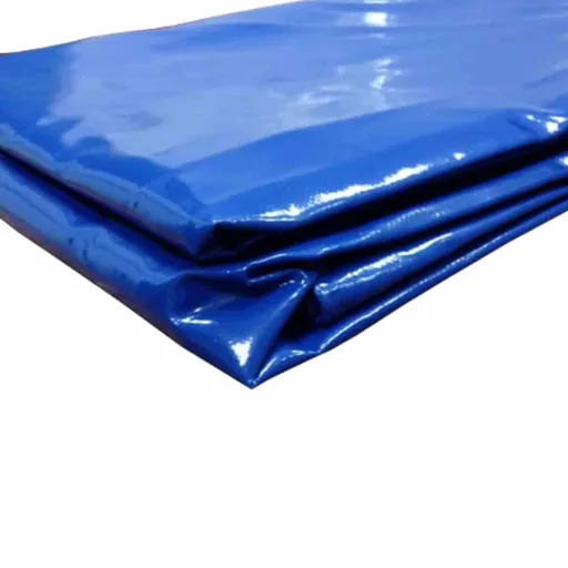 PVC Afdekzeil 6x12m, 650g/m², Blauw (72m²) - Waterdicht en Sterk