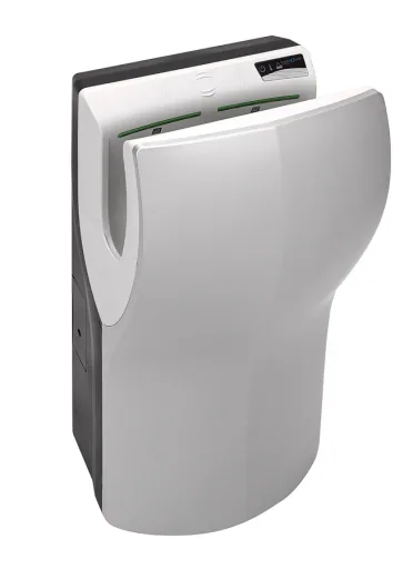 Handdroger automatisch - Hands-in-Prinzip, plastic PQ14, Kleur: wit