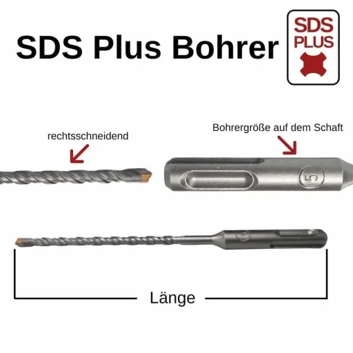 Hamerboor SDS Plus, 14mm, 4-snijder