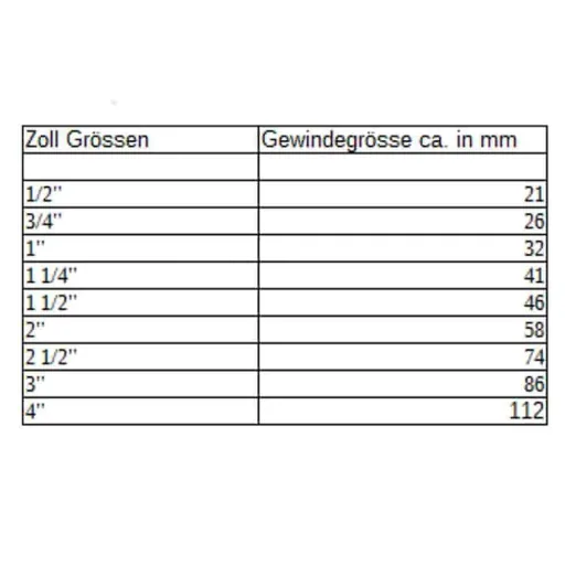 Kogelkraan 1/2 inch, Vleugelgreep, Messing, Buitendraad