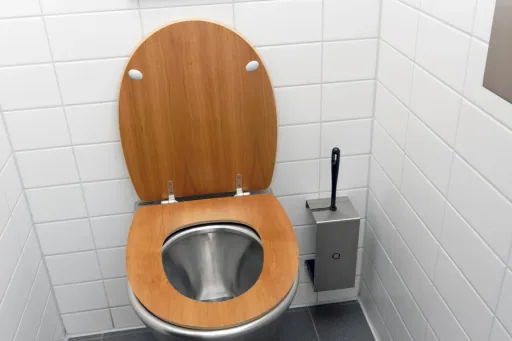 Toiletborstelhouder roestvrij staal - QTBH SSL