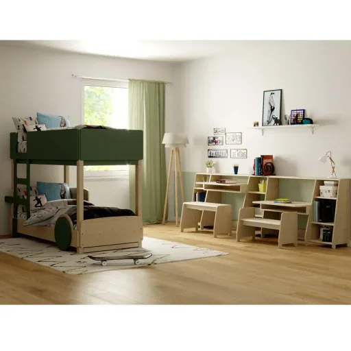 Mathy by Bols stapelbed "Discovery, Kleurelementen: Zomerroze
