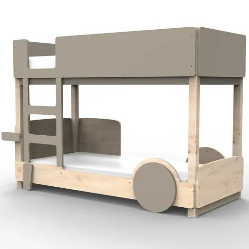 Mathy by Bols stapelbed "Discovery, Kleurelementen: Zomerroze
