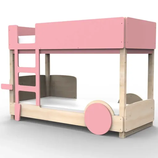 Mathy by Bols stapelbed "Discovery, Kleurelementen: Zomerroze