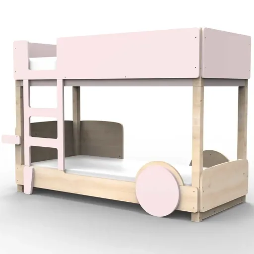Mathy by Bols stapelbed "Discovery, Kleurelementen: Zomerroze