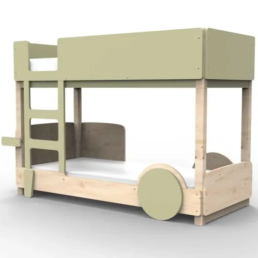 Mathy by Bols stapelbed "Discovery, Kleurelementen: Zomerroze