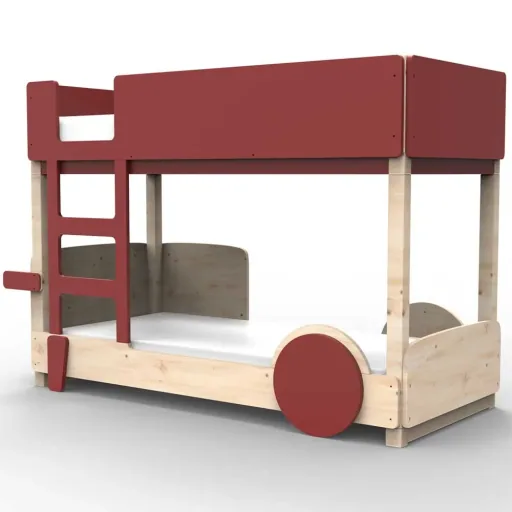 Mathy by Bols stapelbed "Discovery, Kleurelementen: Zomerroze