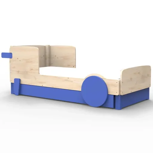 Mathy by Bols Einzelbett "Discovery" met bedlade, Kleurelementen: Basalt grijs