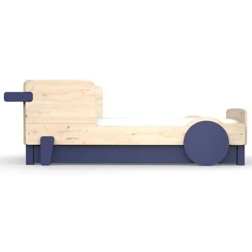 Mathy by Bols Einzelbett "Discovery" met bedlade, Kleurelementen: Basalt grijs