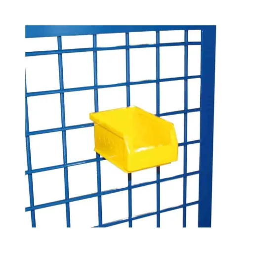Gele Materiaalkist, Kleine Opbergkist, Kunststof Box