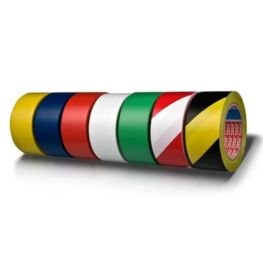tesa Premium Vloermarkering 4169 PVC 50 mm x 33 m (geel)