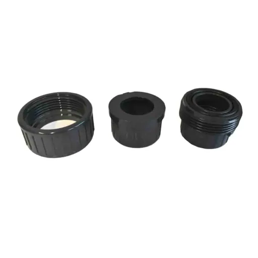 PVC-U Schroefverbinding 50mm, Kleefmof x IG 1 1/2"