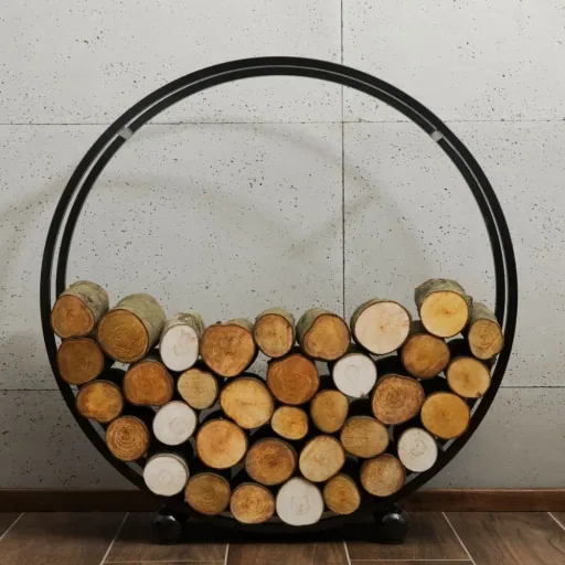 Haardhoutrek "DAISY" 100 cm - van natuurstaal