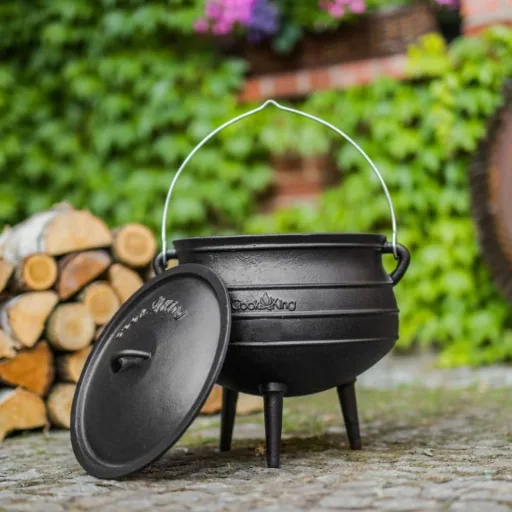 Gietijzeren Kookpot 6L - Ketel voor Open Vuur