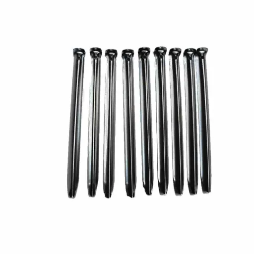 Haringen Set 10 Stuks, Verzinkt, 23cm, Tuin & Camping