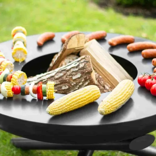 INDIANA Vuurschaal 80 cm van Staal voor Tuin & Terras