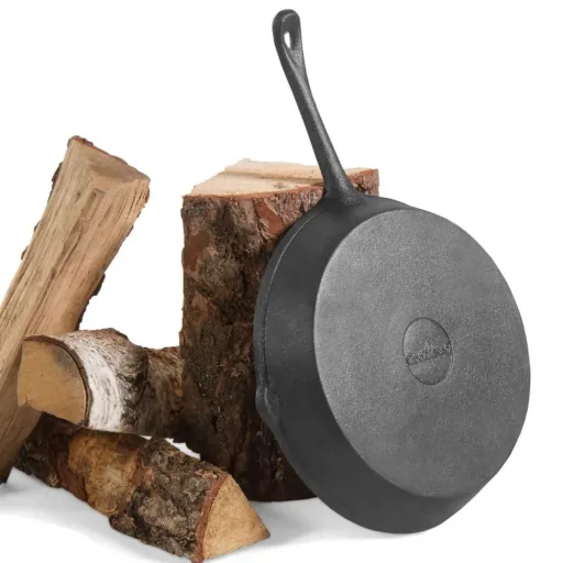 Gietijzeren Pan 30 cm: Robuust & Veelzijdig