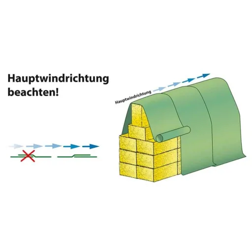 Stro afdekking, Beschermvlies 140g/m², 12m x 25m (300m²), Hooi afdekking