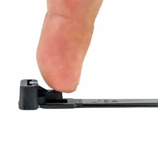 Herbruikbare Kabelbinders 120mm - 100 stuks - Zwart - Tuin & Kas