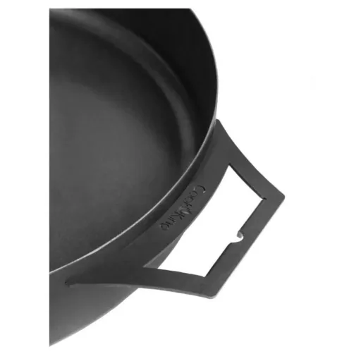 Stalen Pan 50 cm - Grillpan voor Vuurschaal met 2 Handgrepen