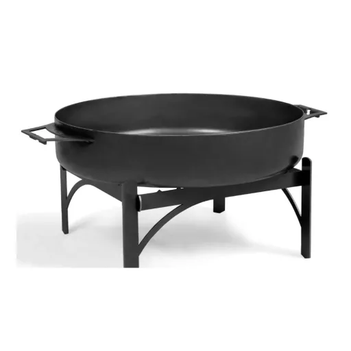 Stalen Pan 50 cm - Grillpan voor Vuurschaal met 2 Handgrepen