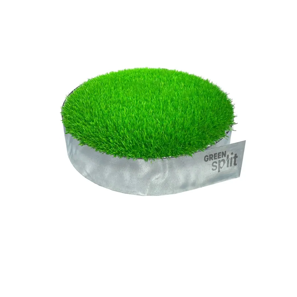 Borderrand afzetlint metaal alu/zink 15 cm x 10 meter | Gazonrand | Kantopsluiting