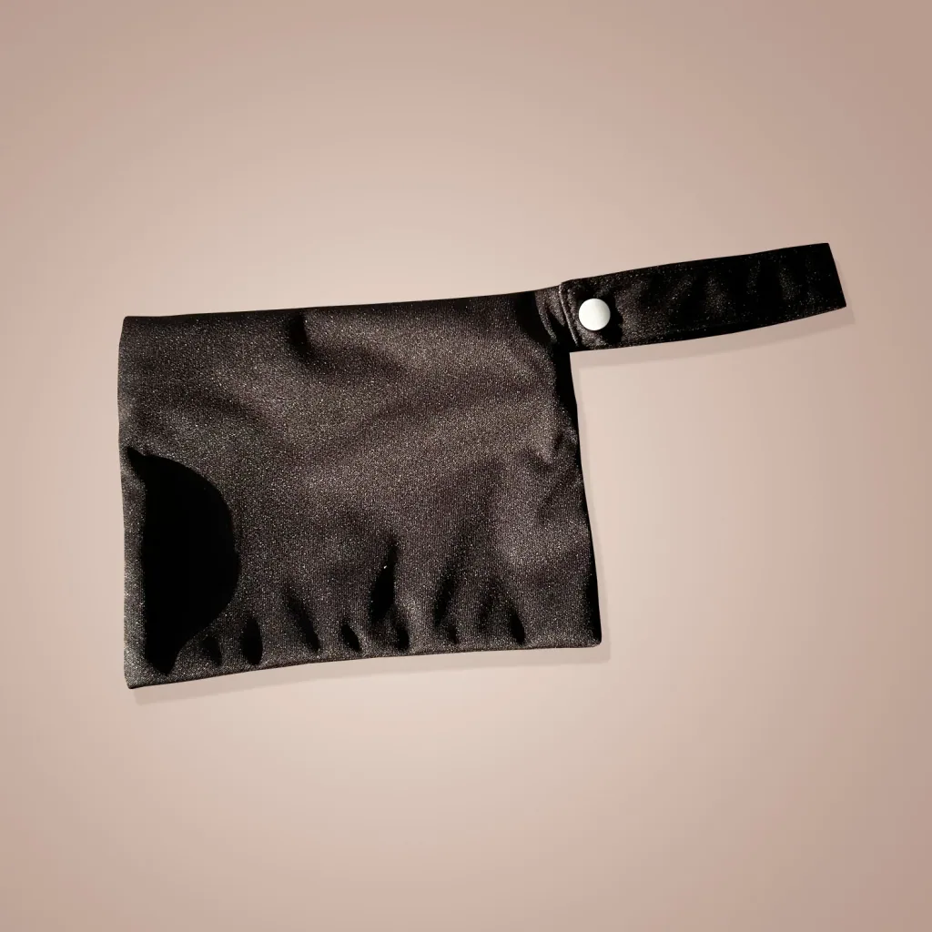 Weekiss Natte zakken, maandverband bag, Kleur: Zwart