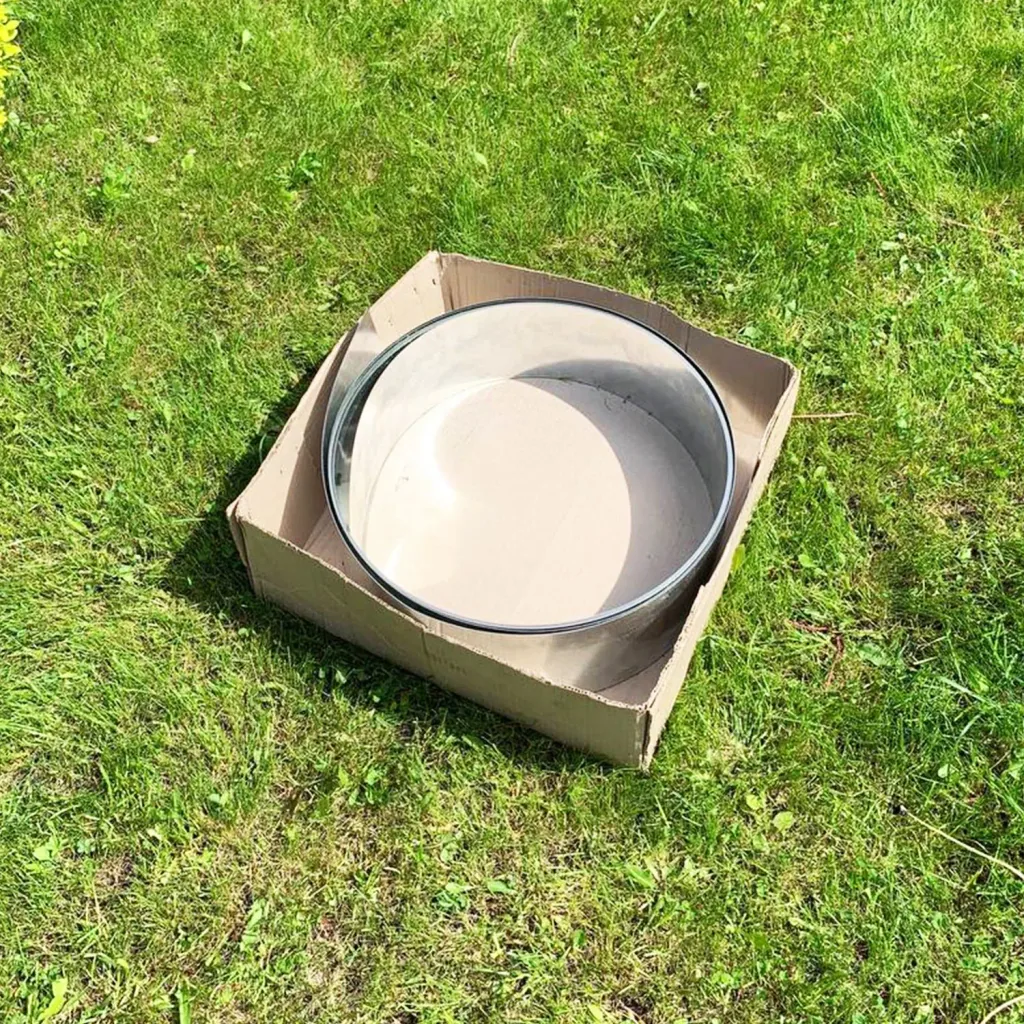 Borderrand afzetlint metaal alu/zink 25 cm x 10 meter | Gazonrand | Kantopsluiting