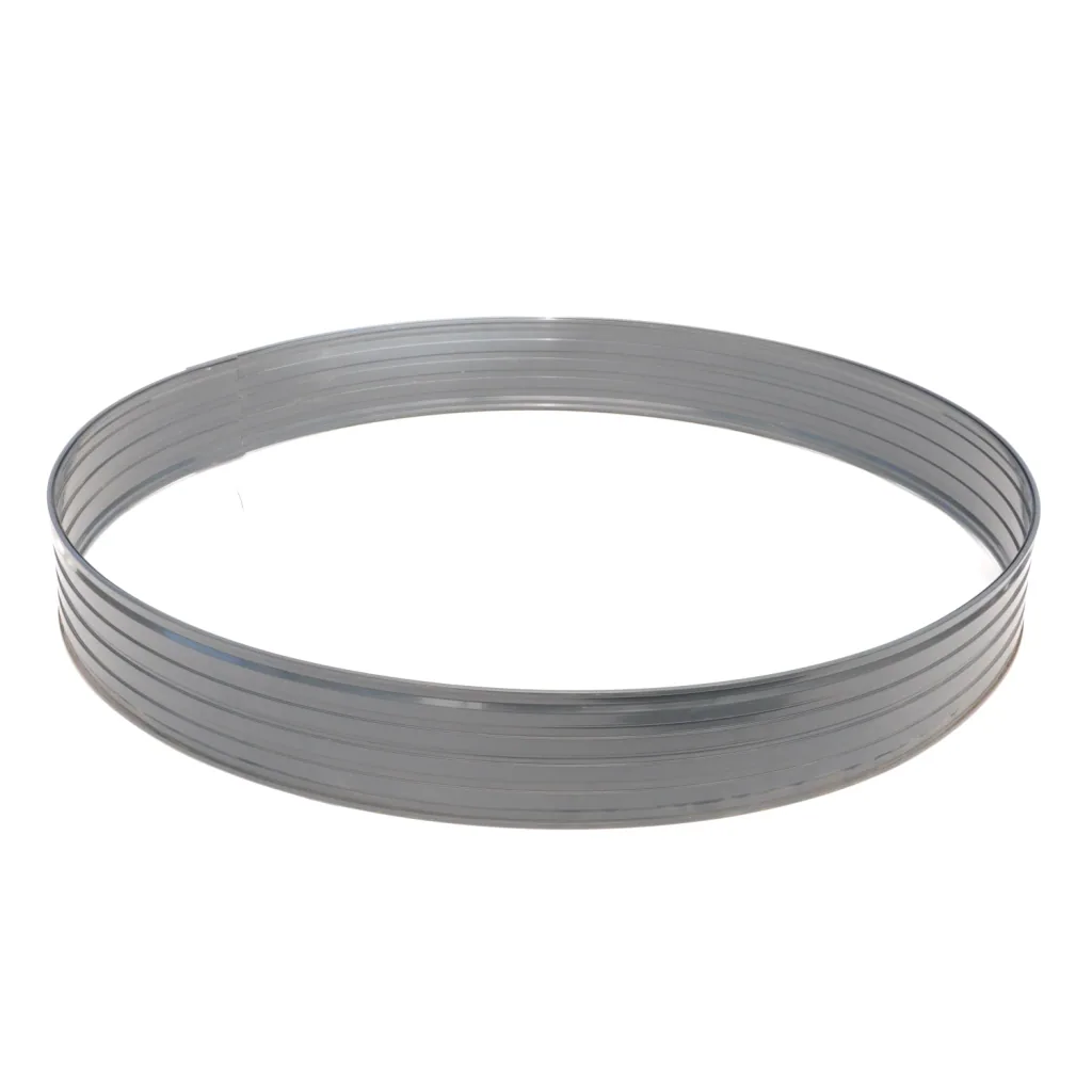 Boomring van aluminium Hoogte 140 mm Diameter 1,2 m | Boomranden | Plantringen | Perkranden | Grasranden