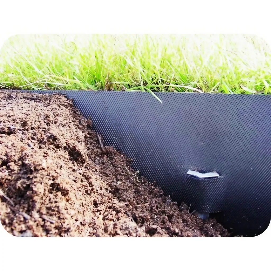 Grondankers metaal 25cm x 3cm | Borderrand | Gazonrand | Kantopsluiting