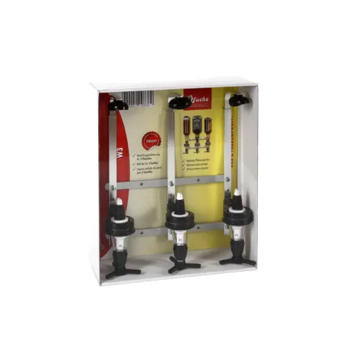 Fles houder, Flessenhouder - W3, voor 3 flessen