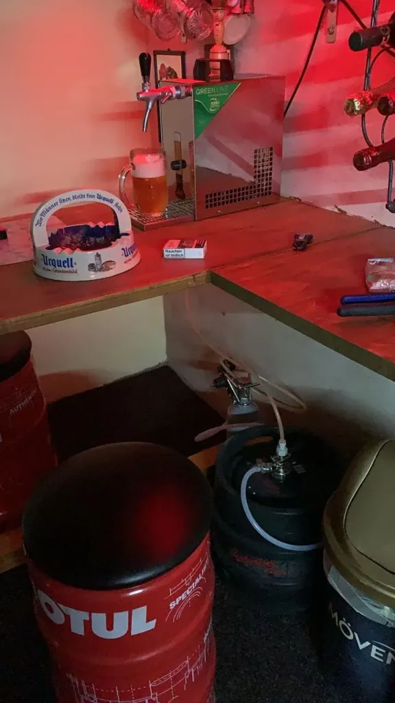 Biertap, thuistap, bierkoeler - PYGMY 25 LE, 1 lijn, droge koeler, 35 liter/uur, Green Line