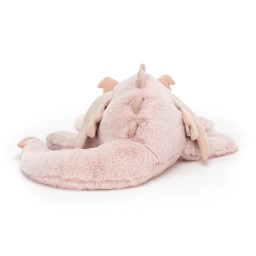 Jellycat Knuffel - Rose Dragon, Maat: Groot - H19 X B66 CM
