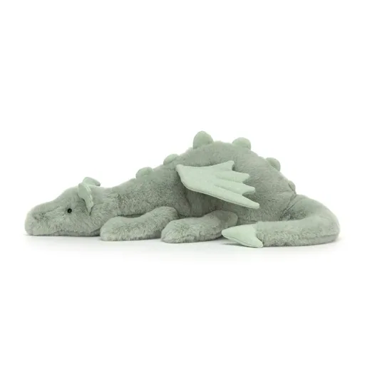 Jellycat Knuffel - Sage Dragon, Maat: Medium - H12 X B50 CM