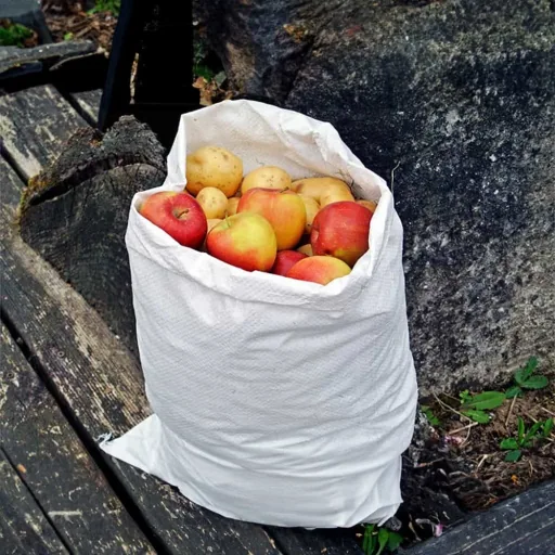 PP Geweven Zak 180x220cm - 1150 Liter - Puinzak, Tuinzak, Afvalzak