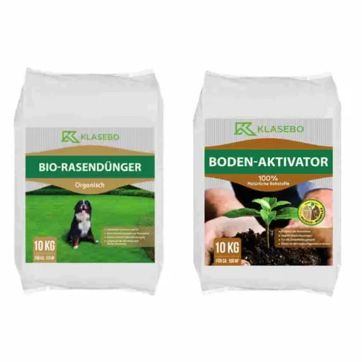 Bio Rasenmest 20kg met Bodemactivator - Organische Gazonvoeding