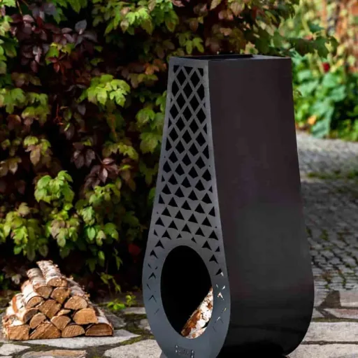 Tuinhaard Avangardo - Terrasverwarmer met Kookplaat