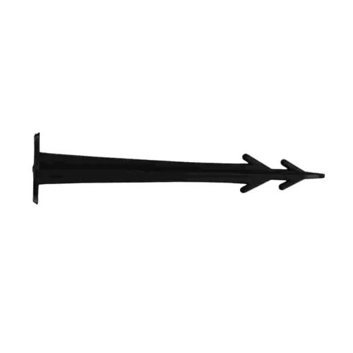 Grondanker, 10 Grondnagels, 11,5cm, Kunststof, voor Tuin