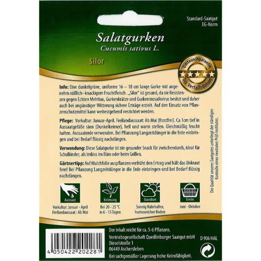 Augurken, Silor