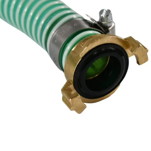1"/25mm Zuig- + persslang met zuigkorf, terugslagklep + snelkoppeling 20m