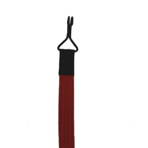 Spanband met Haken, Plat Elastisch, 150 cm, Rood, Extra Sterk