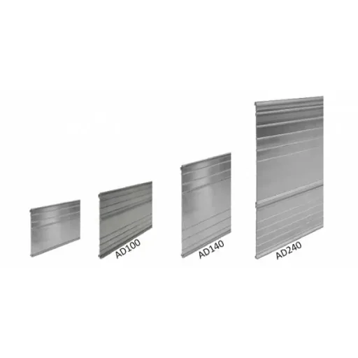 Ultra sterke aluminium Borderrand Hoogte: 10-14-24 cm, Lengte: 1-30 m | Gazonrand | Kantopsluiting, Breedte-gs: 24 cm; Kwaliteit GS: 10